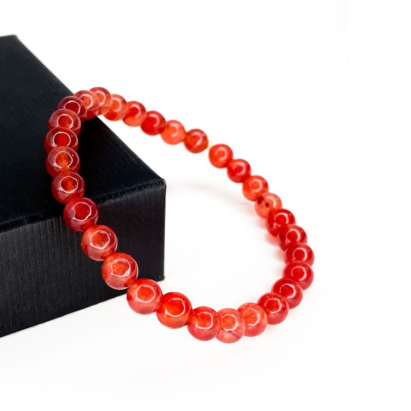 Pulsera Ágata Roja