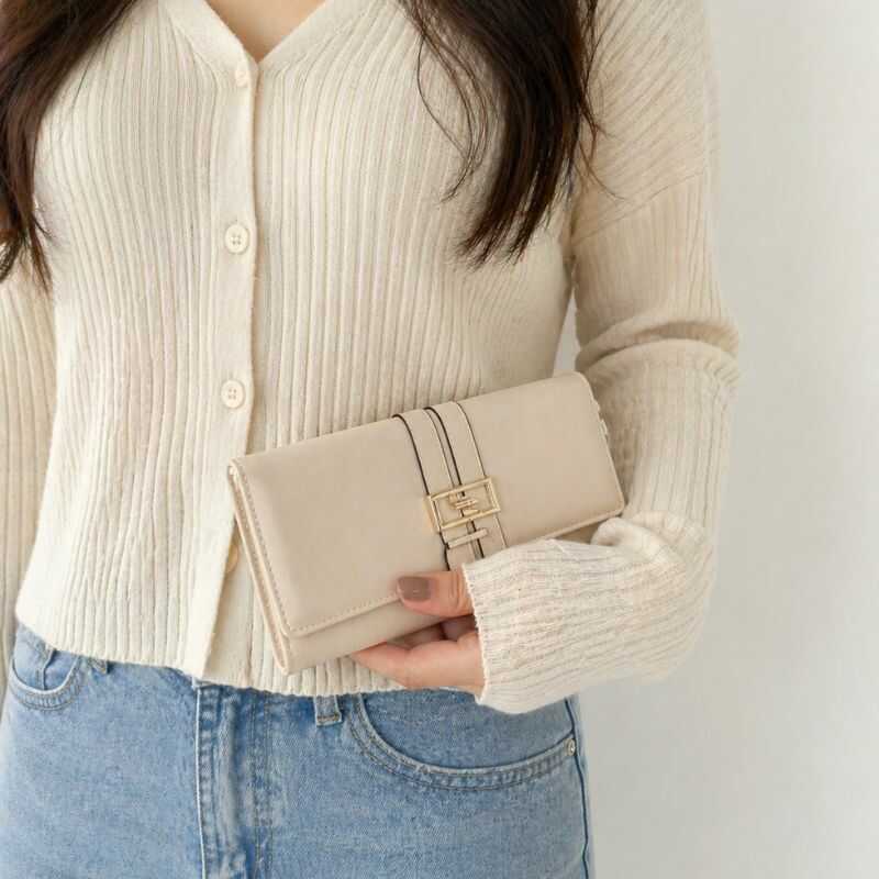 Billetera Beige