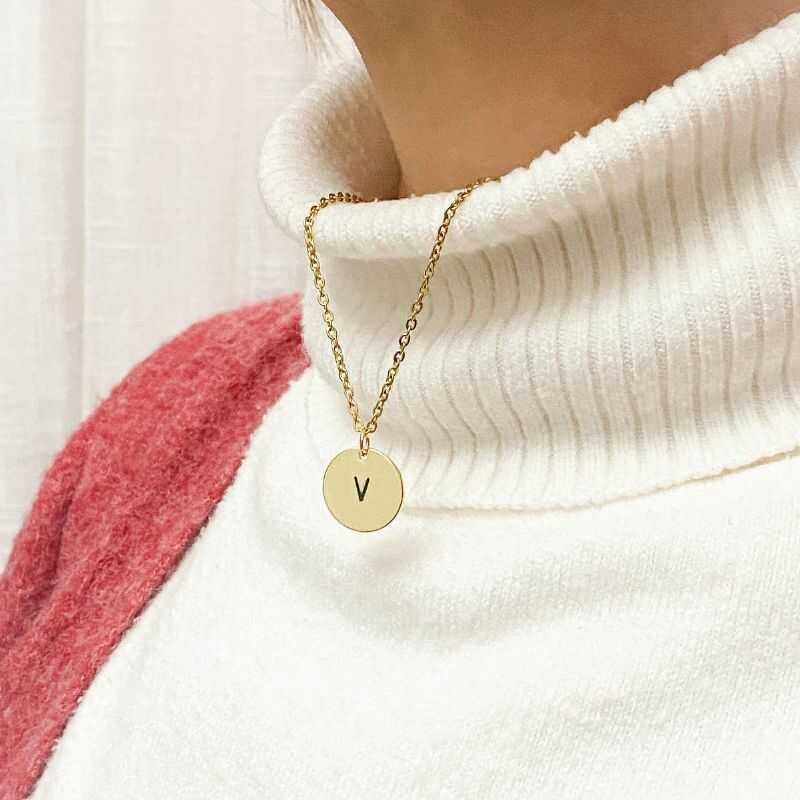 Cadena Inicial Personalizada Dorada