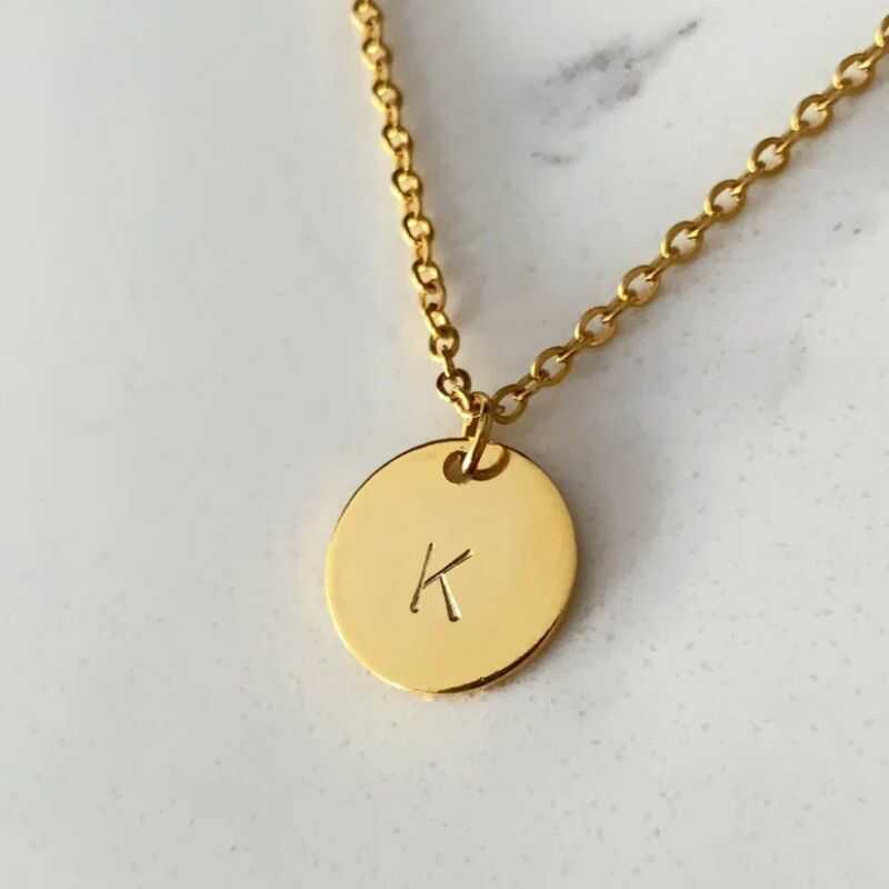Cadena Inicial Personalizada Dorada