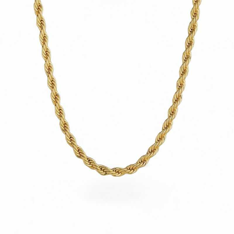 Cadena Rope Dorada