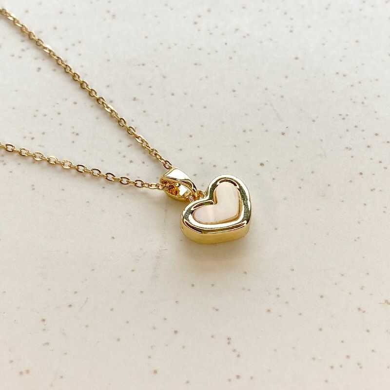 Cadena Corazón Dorado
