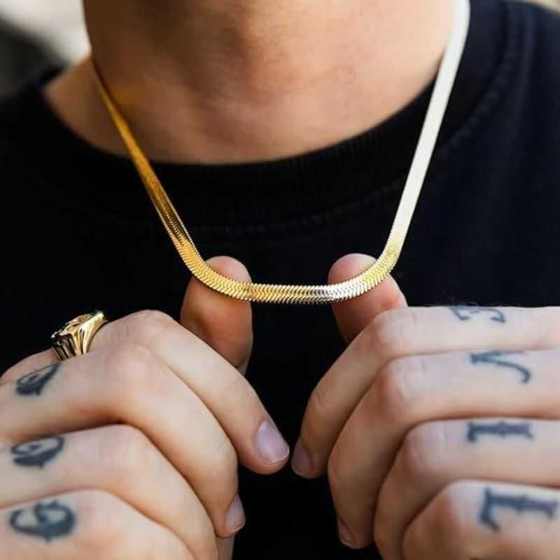Cadena Snake en Acero