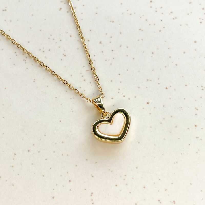 Cadena Corazón Dorado