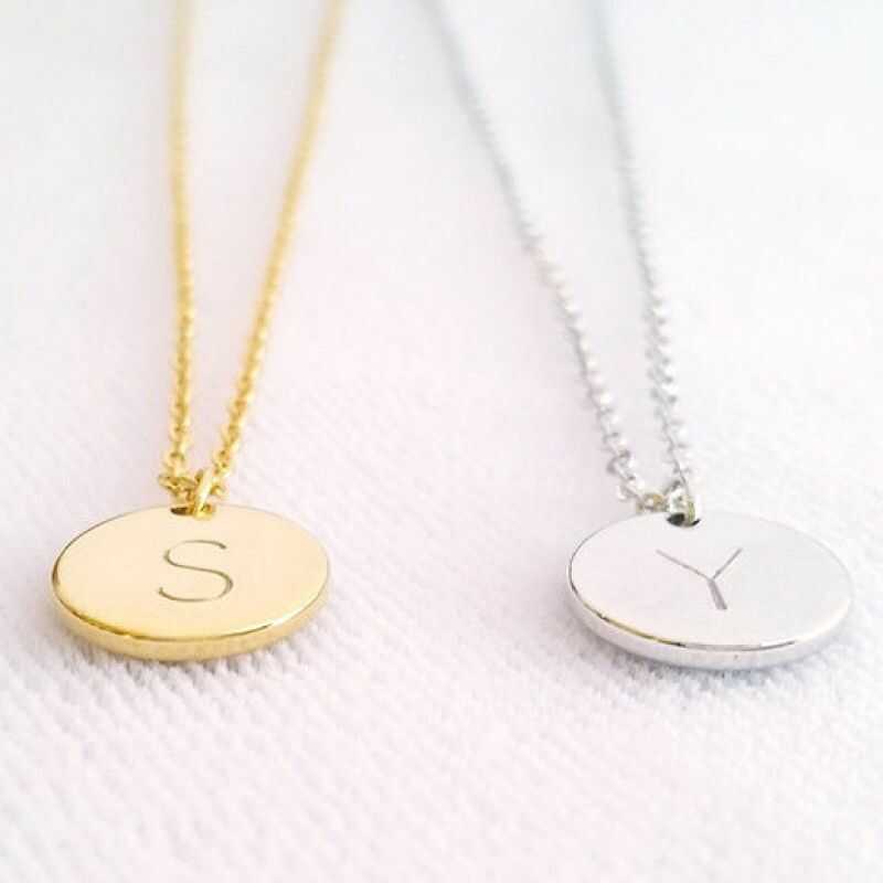 Cadena Inicial Personalizada Dorada