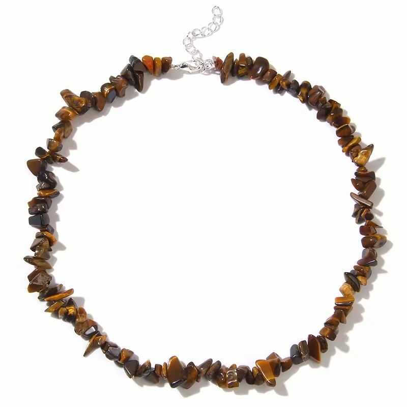 Collar Escallas Ojo de Tigre