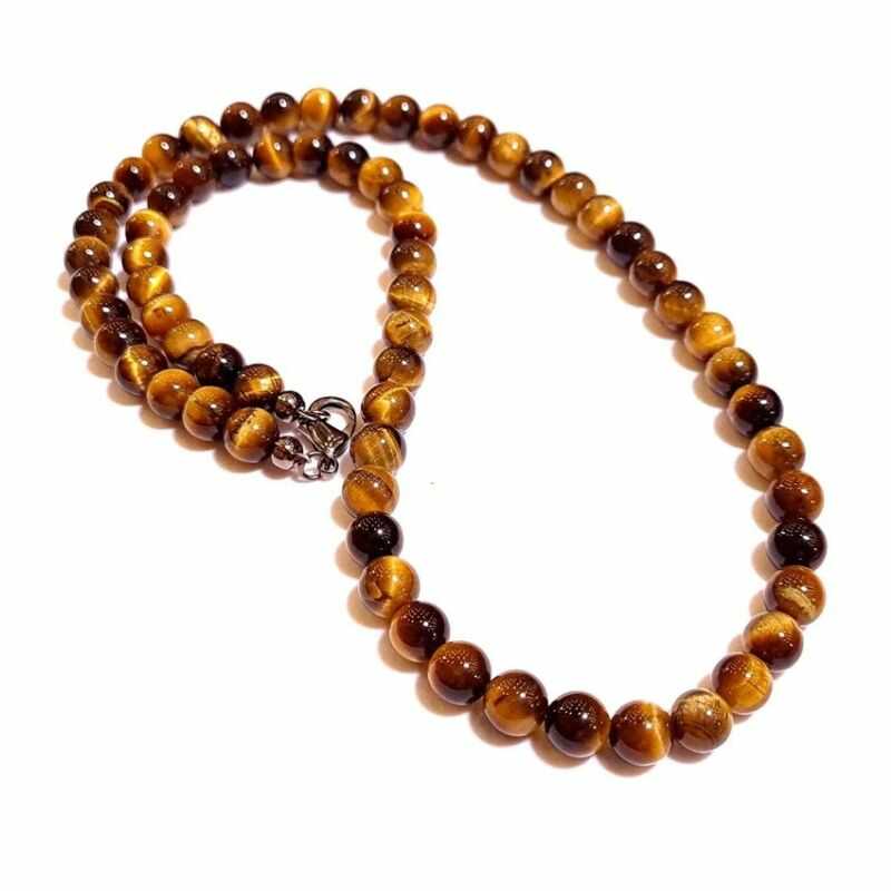 Collar Gargantilla Ojo de Tigre