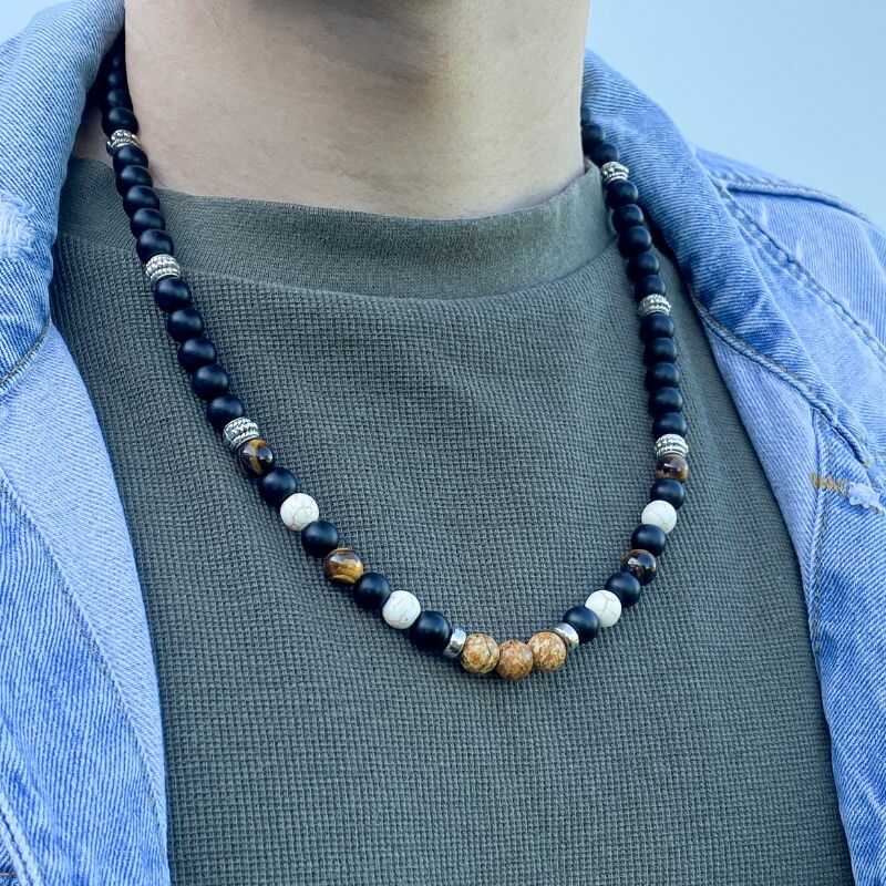 Collar de Piedras Naturales