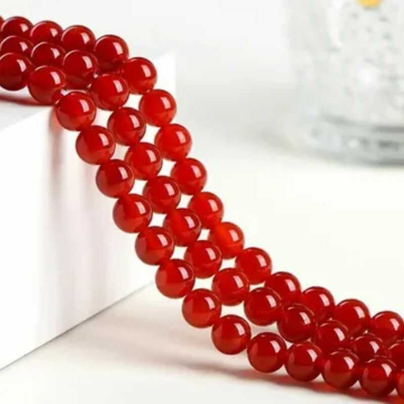 Collar Gargantilla Ágata Roja