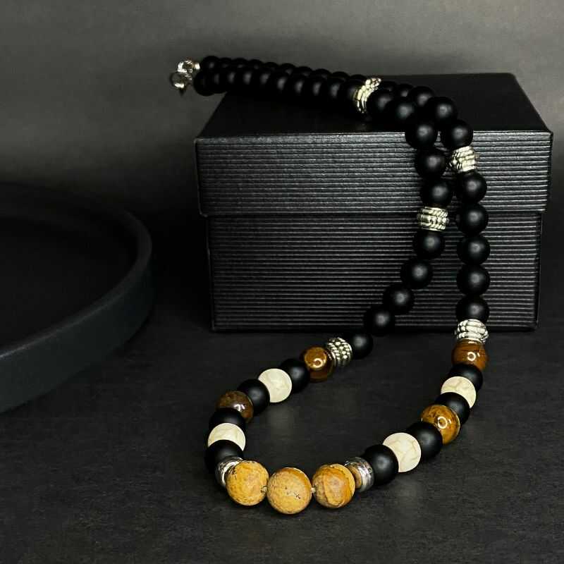 Collar de Piedras Naturales