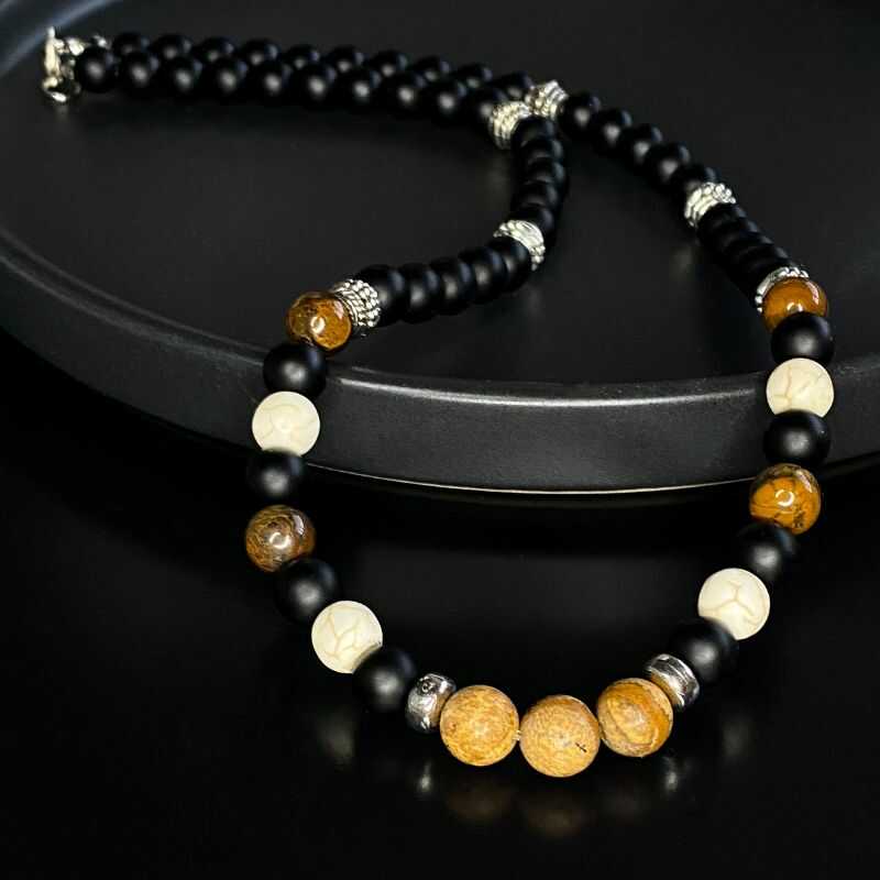 Collar de Piedras Naturales