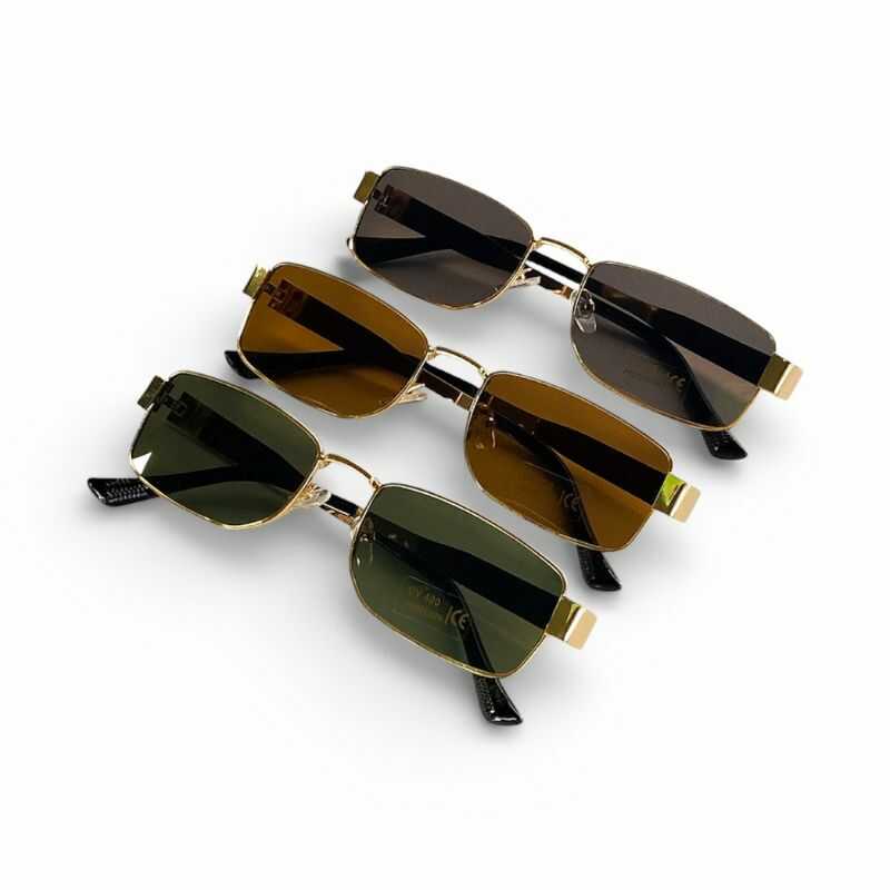 Lentes Golden Rectangulares Negro