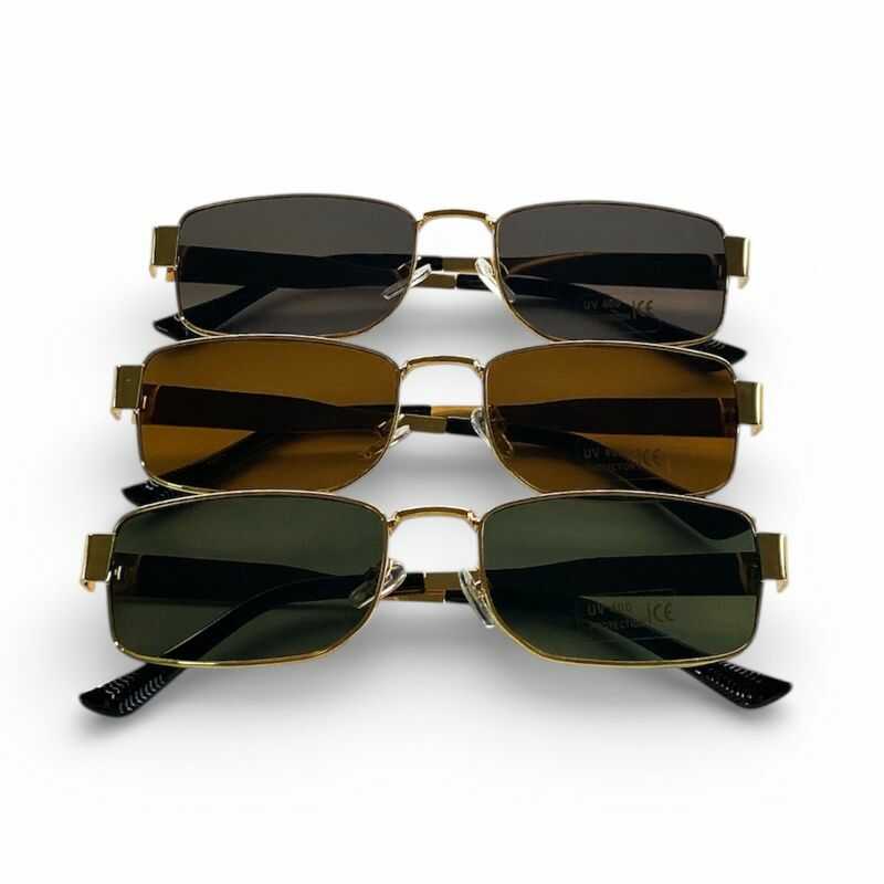 Lentes Golden Rectangulares Verde