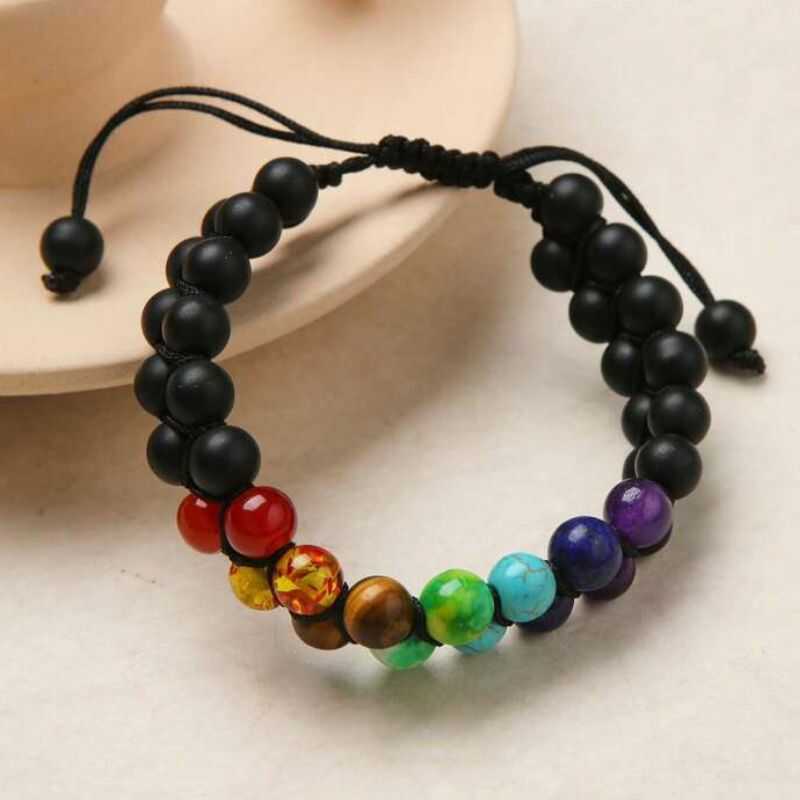 Pulsera 7 Chakras Doble