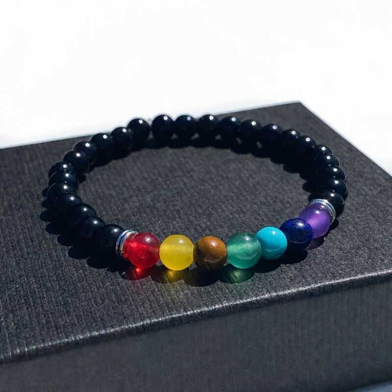 Pulsera 7 Chakras 4mm