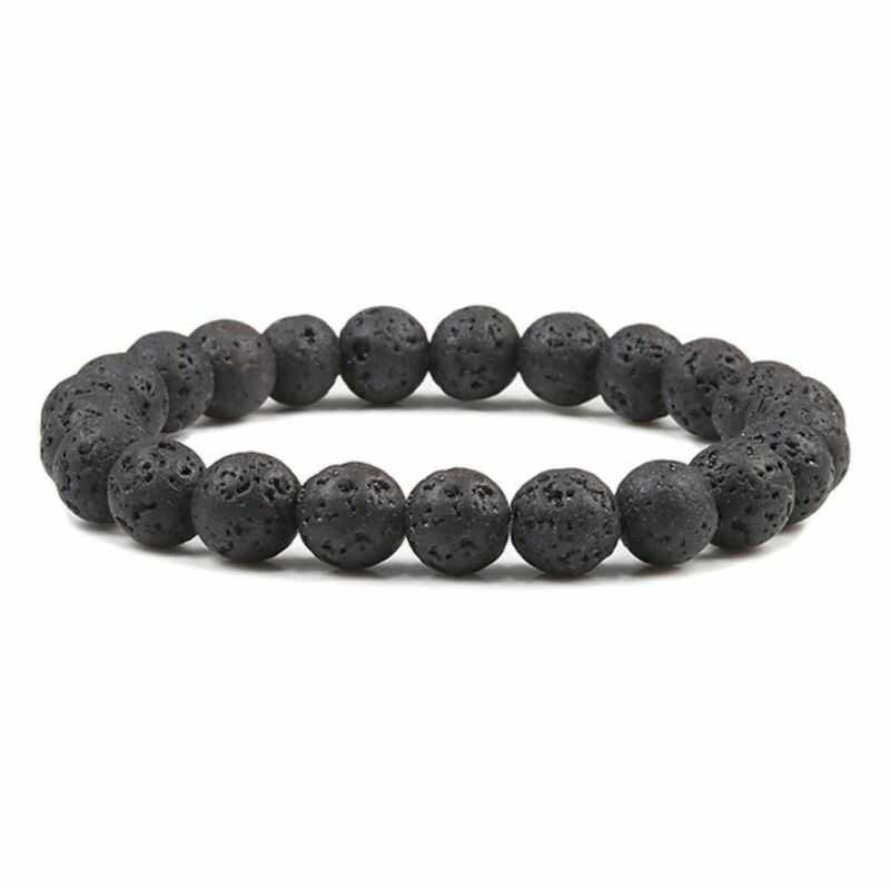 Pulsera Roca Volcánica
