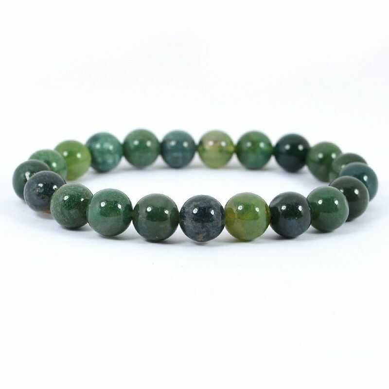 Pulsera Ágata Musgosa