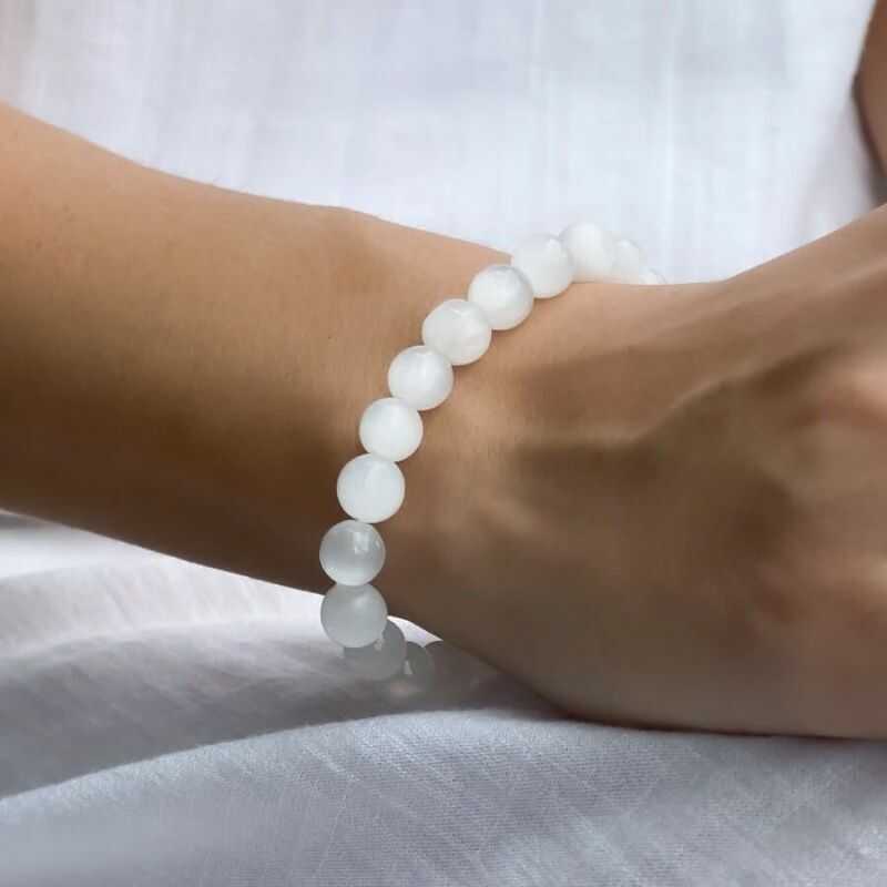 Pulsera Cuarzo Blanco