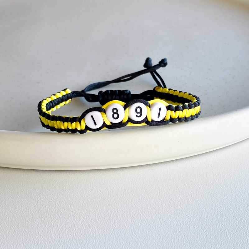 Pulsera 1891 Peñarol Ajustable