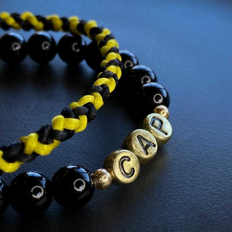Pulsera Peñarol en Hilo
