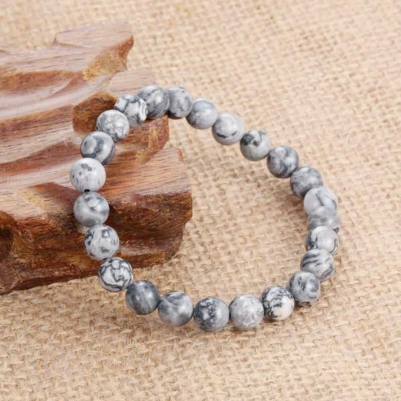 Pulsera Jaspe Gris