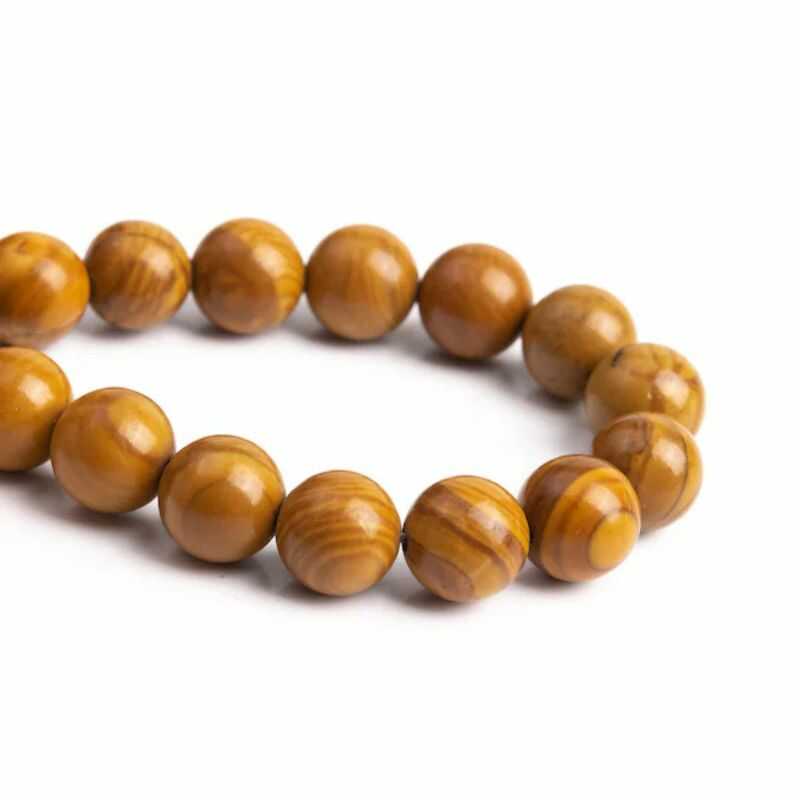 Pulsera Jaspe Madera