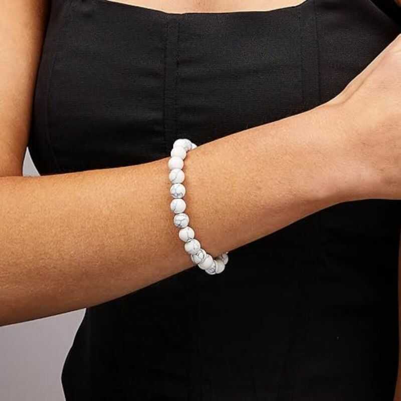 Pulsera Reconstituida Howlita