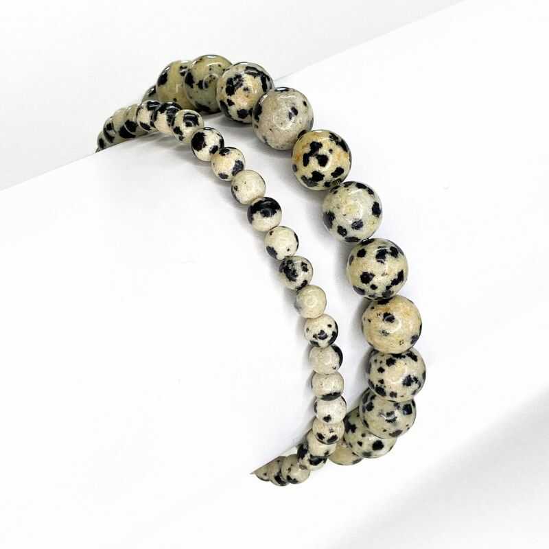 Pulsera Jaspe Dálmata