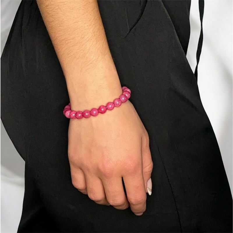 Pulsera Jaspe Rosa
