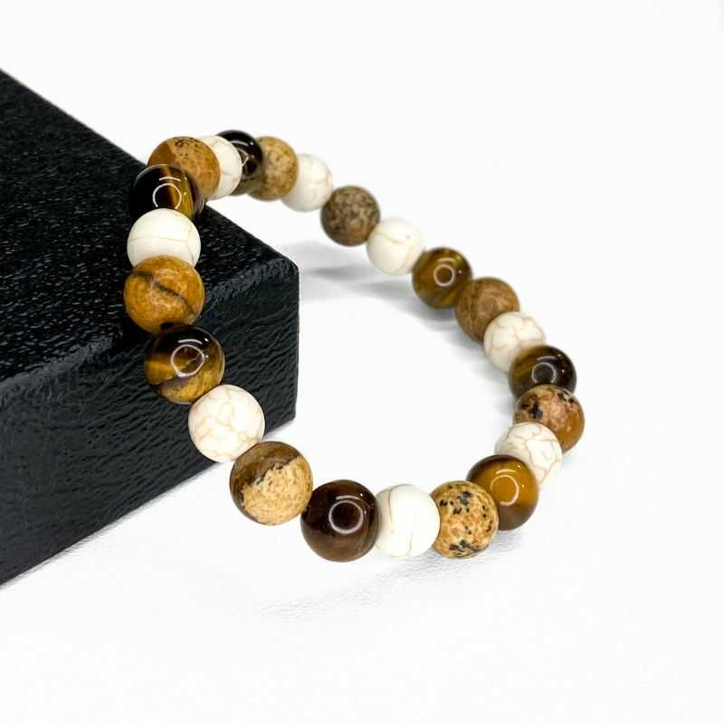 Pulsera Combinada Beige
