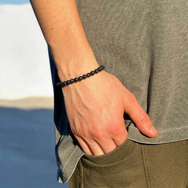 Pulsera Reconstituida Negra