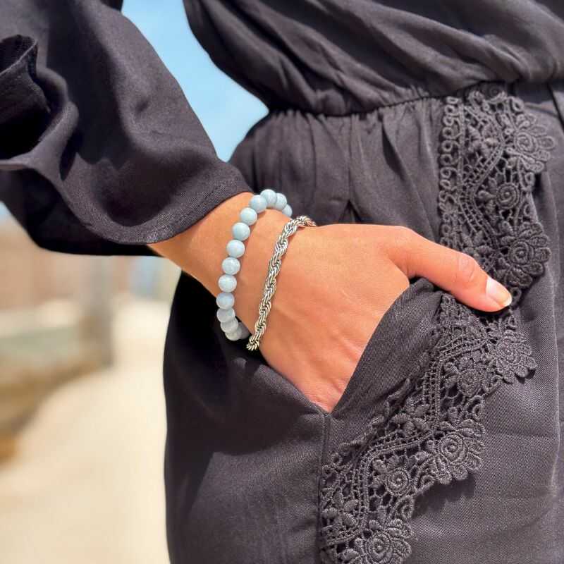 Pulsera Cuarzo Azul
