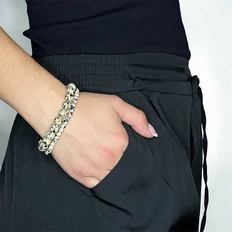 Pulsera Jaspe Dálmata