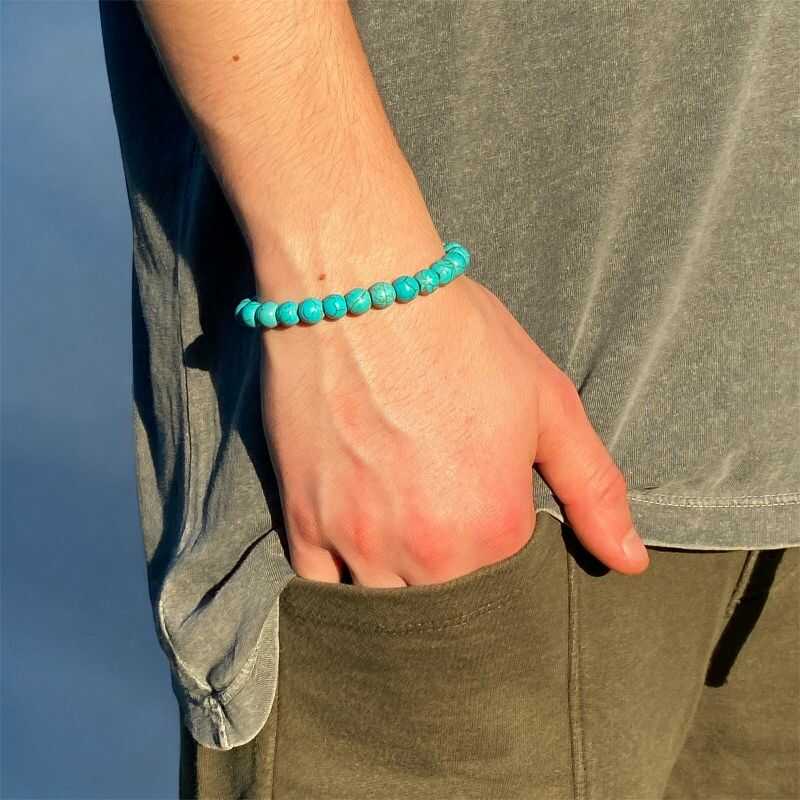 Pulsera Reconstituida Turquesa