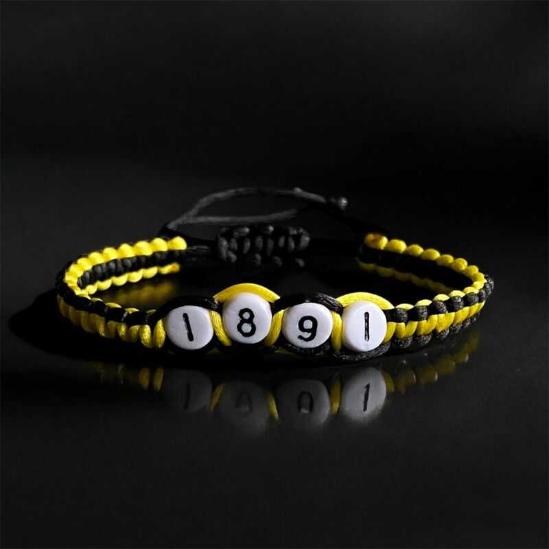 Pulsera 1891 Peñarol Ajustable