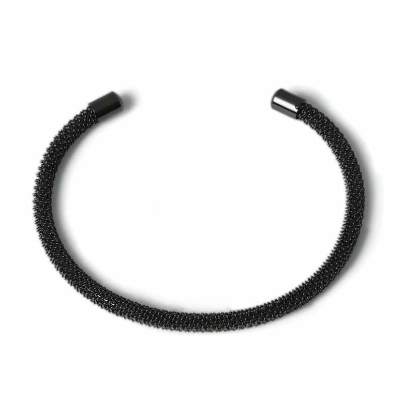 Esclava Acero Negro