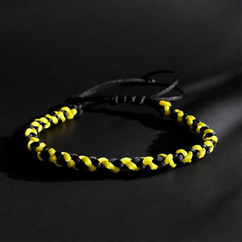 Pulsera Peñarol en Hilo
