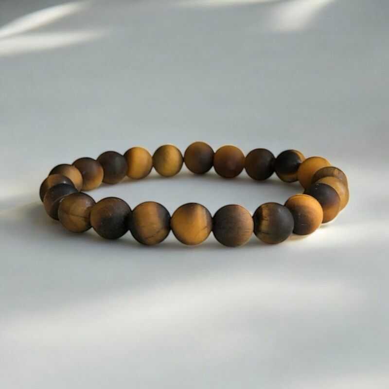 Pulsera Ojo de Tigre Mate
