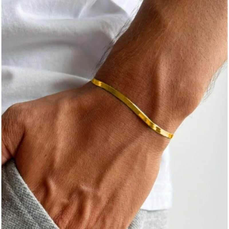 Pulsera Snake Dorada