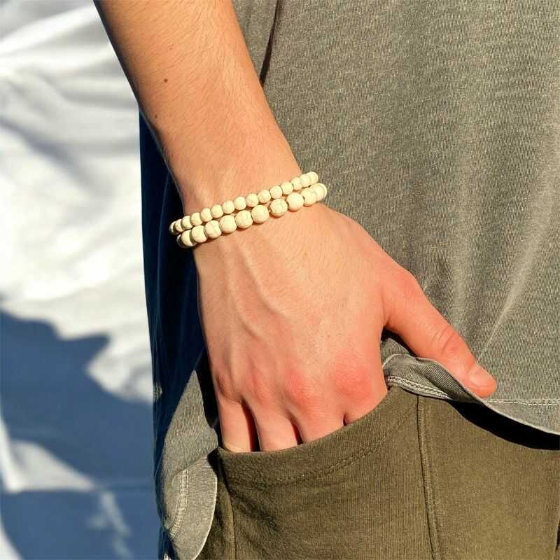 Pulsera Reconstituida Beige