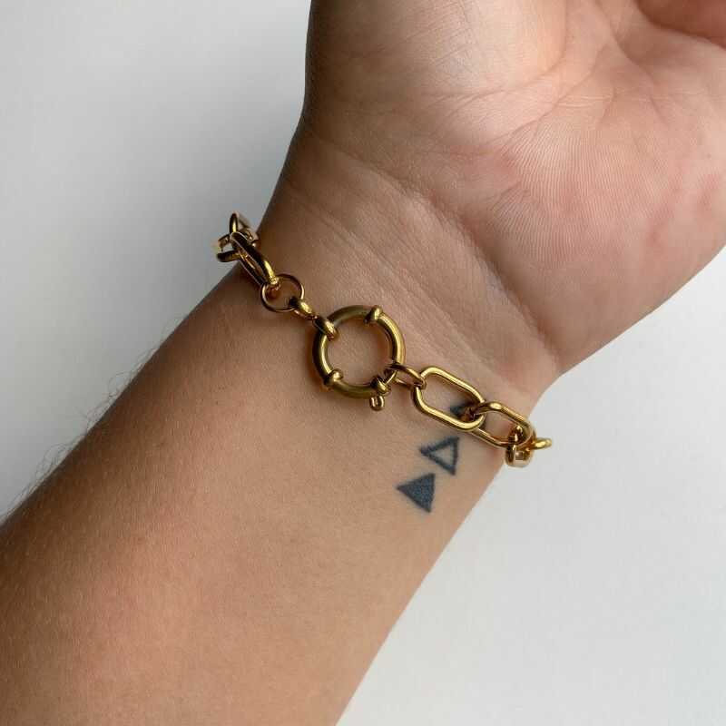 Pulsera Marinera Dorada