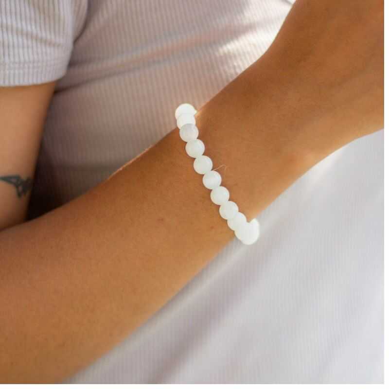 Pulsera Cuarzo Blanco