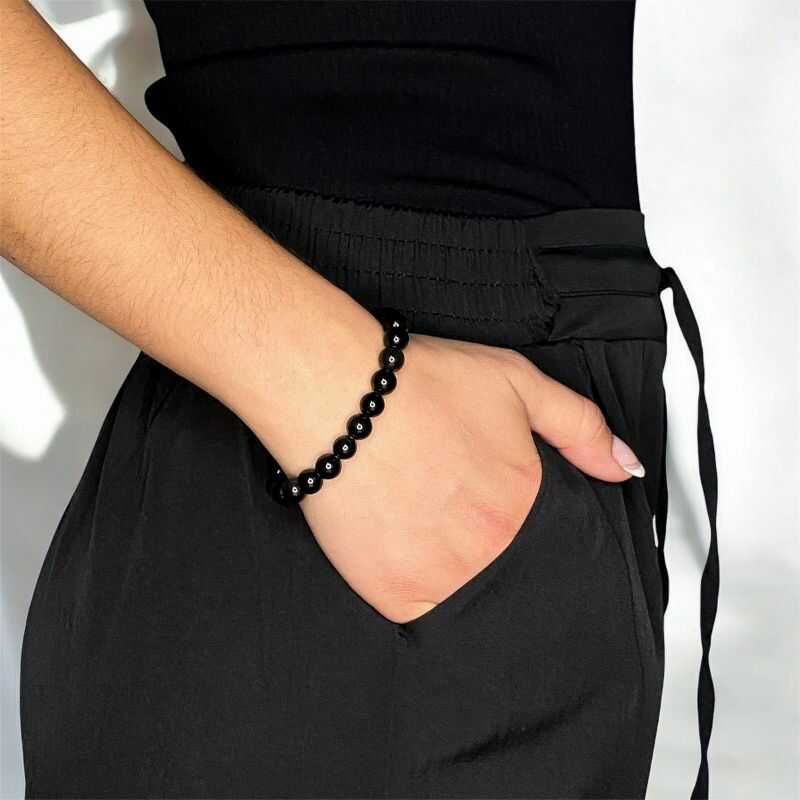Pulsera Obsidiana Negra