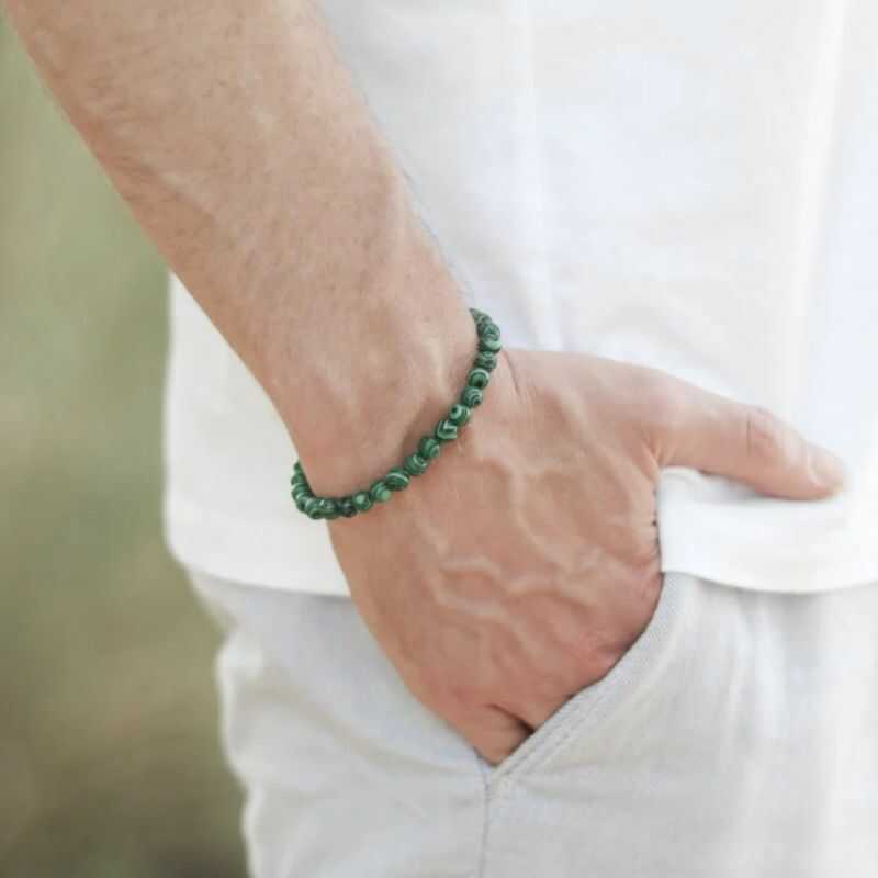 Pulsera Malaquita Verde