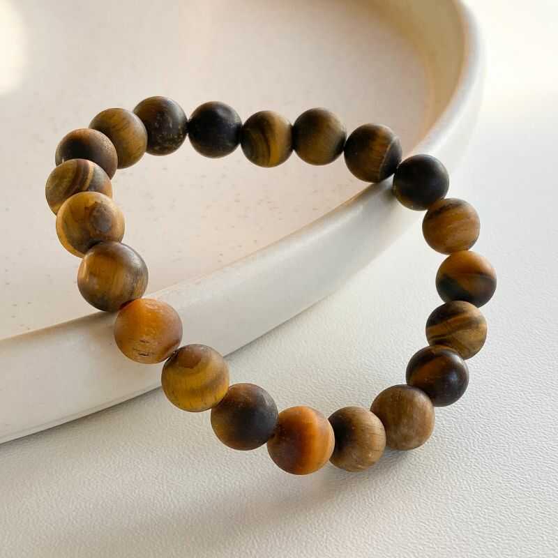Pulsera Ojo de Tigre Mate