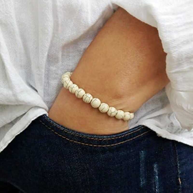 Pulsera Reconstituida Beige