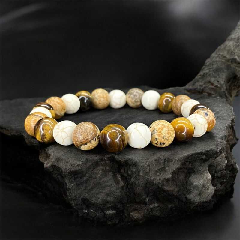 Pulsera Combinada Beige