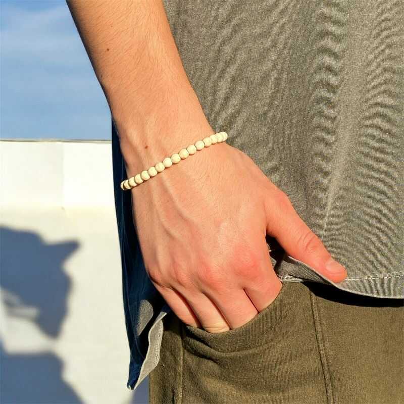 Pulsera Reconstituida Beige