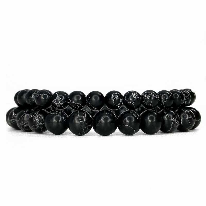 Pulsera Reconstituida Negra