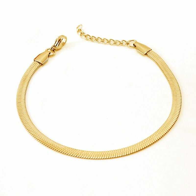 Pulsera Snake Dorada